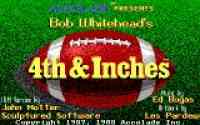 4th And Inches