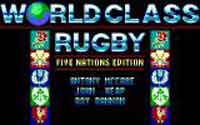 World Class Rugby - Five Nations Edition