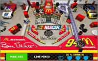 3-D Ultra NASCAR Pinball